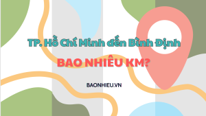 Khoảng cách đi từ TP. Hồ Chí Minh đến Bình Định bao nhiêu km?